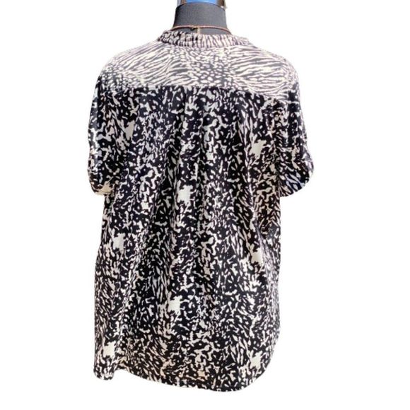 Animal print blouse by PerSeption Women size 2X - Picture 4 of 5